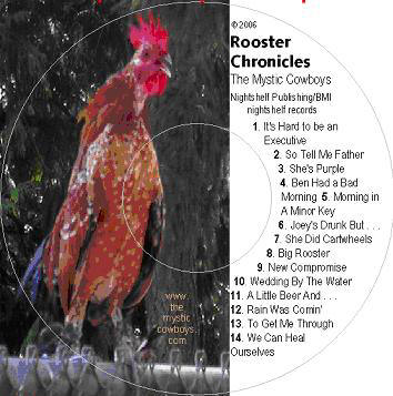 Rooster Chronicles CD Face
